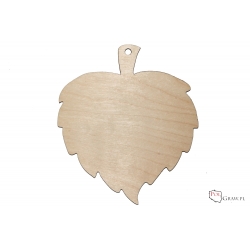 Liść zawieszka 15cm  A457